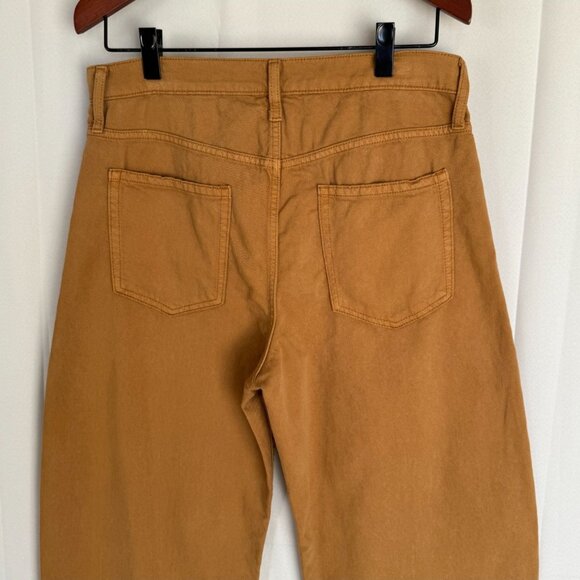 Gap Barrel High Rise Slouchy Relaxed Jeans in Riverbed Brown Size 31/12 R - Picture 6 of 14